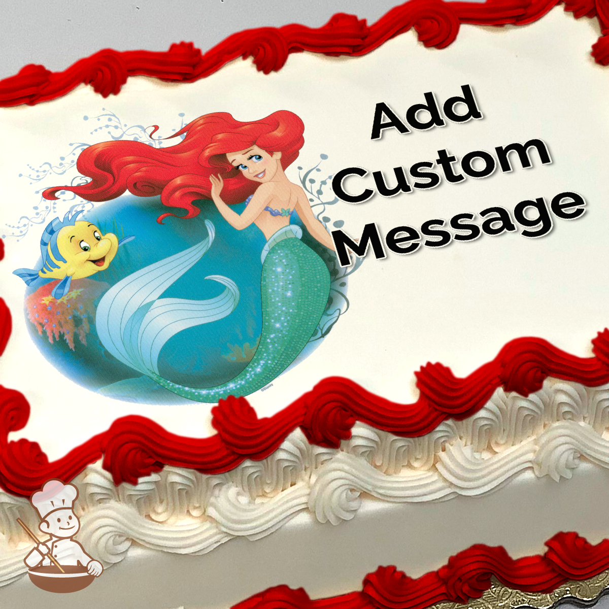 Ariel Theme Cake Designs & Images