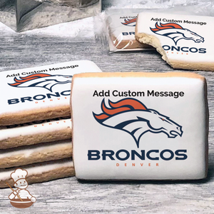 Denver Broncos Football Team Logo Custom Name Christmas Gift All