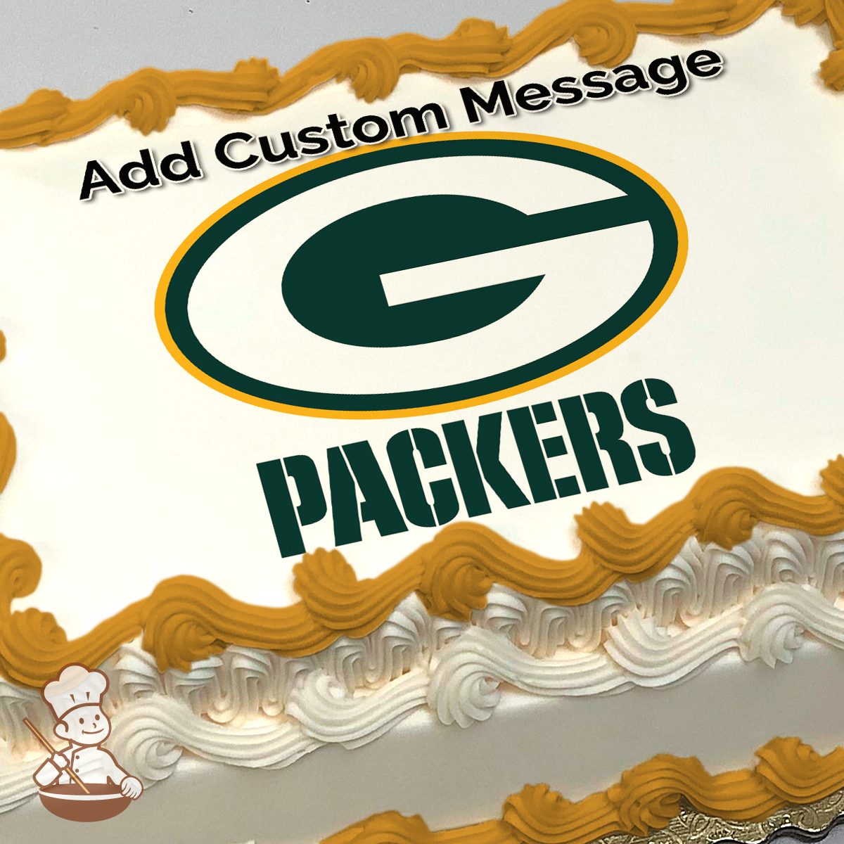 Merchandise Your Bakery with Green Bay Packers