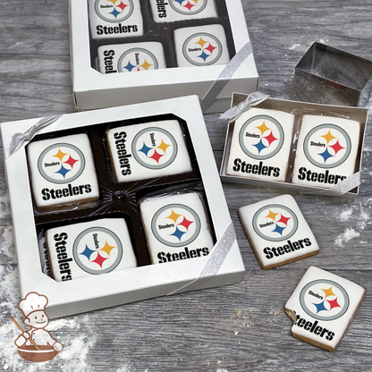 NFL Pittsburgh Steelers Cookie Gift Box (Rectangle)