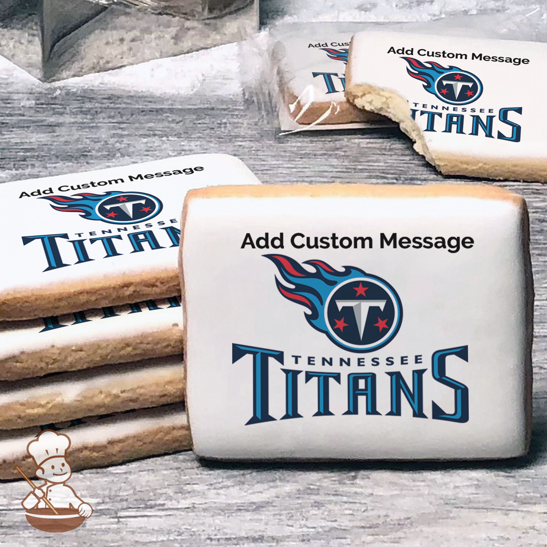 NFL Tennessee Titans Cookie Bouquet