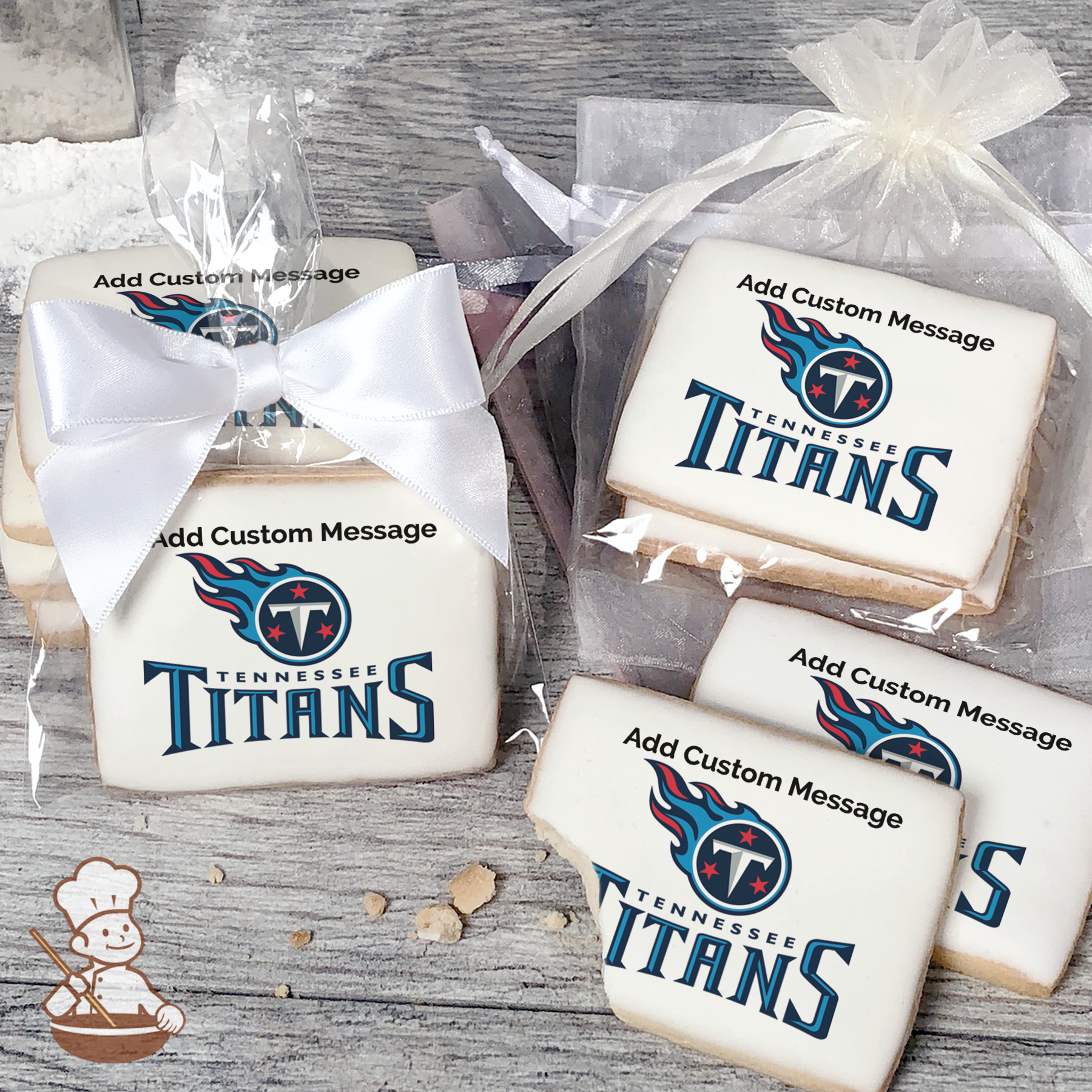 NFL Tennessee Titans Cookie Gift Box