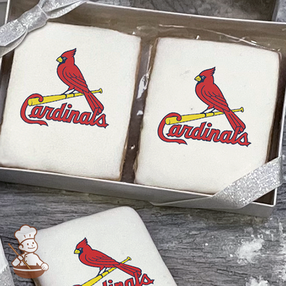 MLB St. Louis Cardinals Cookie Gift Box (Rectangle)