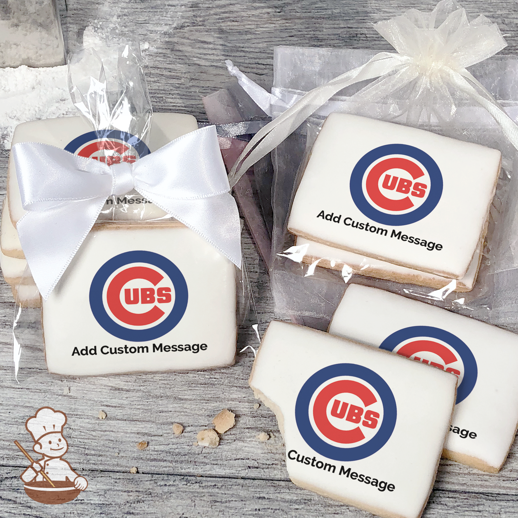 Chicago Cubs Cookies/baseball Cookies 