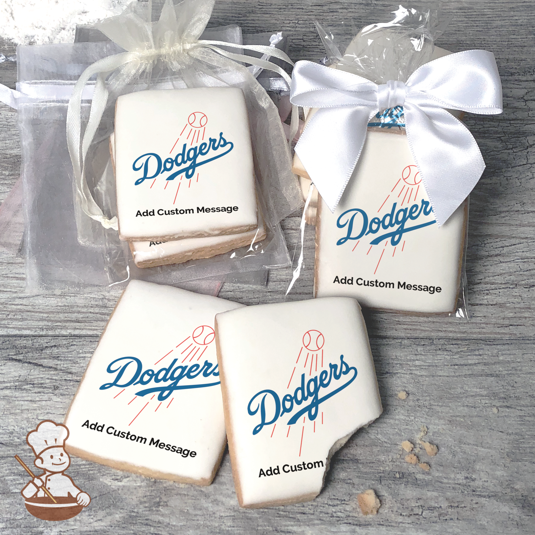 MLB Los Angeles Dodgers Birthday Invitations