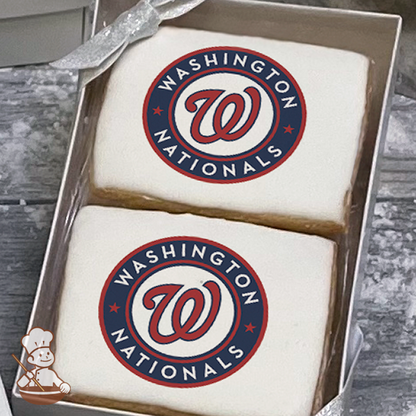 MLB Washington Nationals Cookie Gift Box (Rectangle)