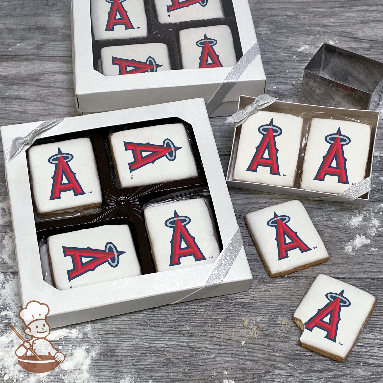 MLB Los Angeles Angels of Anaheim Cookie Bouquet