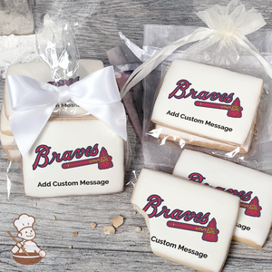 MLB Atlanta Braves Cookie Gift Box (Rectangle)