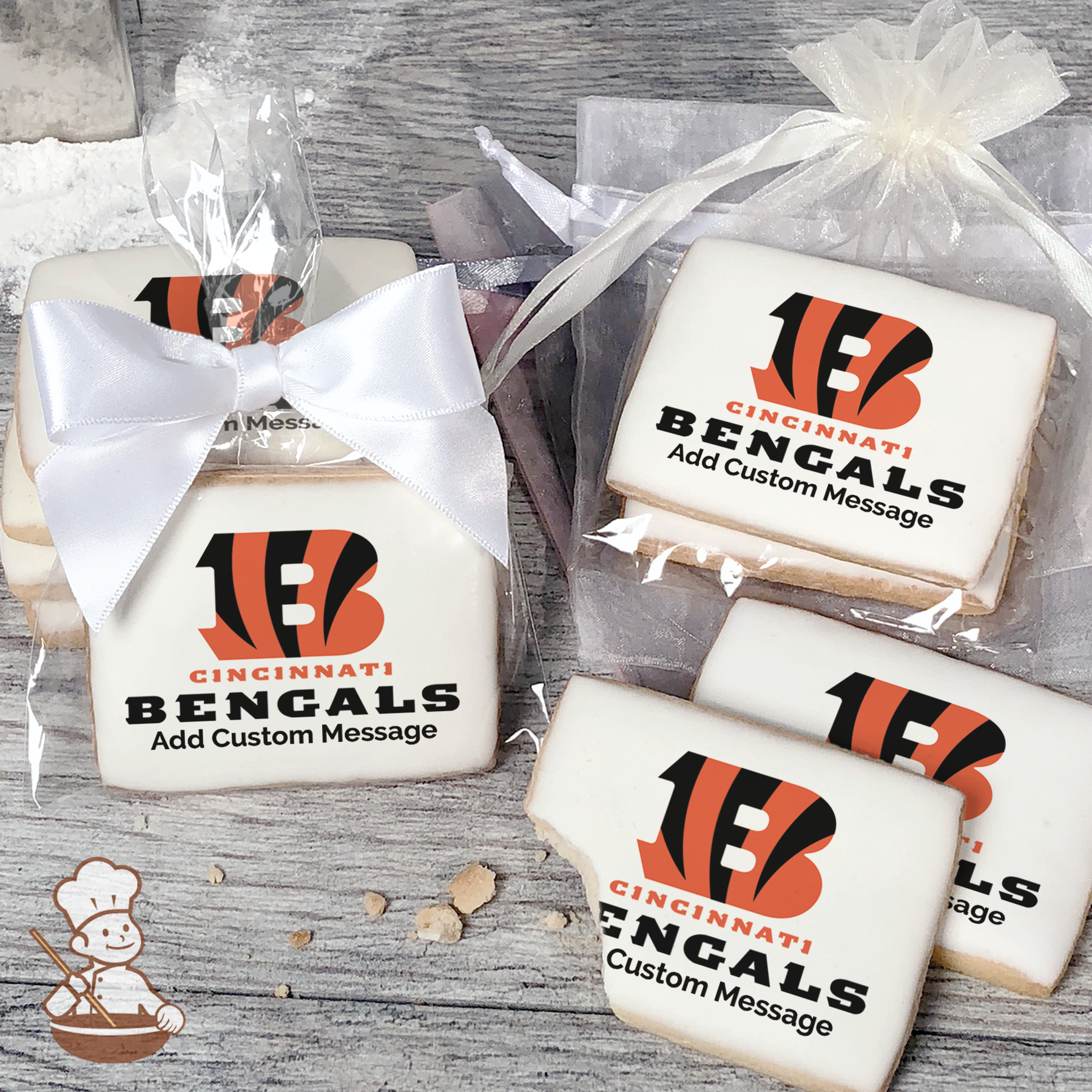 Cincinnati Bengals cookies – Marshmallows & Margaritas