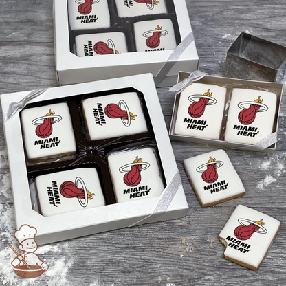 NBA Miami Heat Cookie Gift Box (Rectangle)