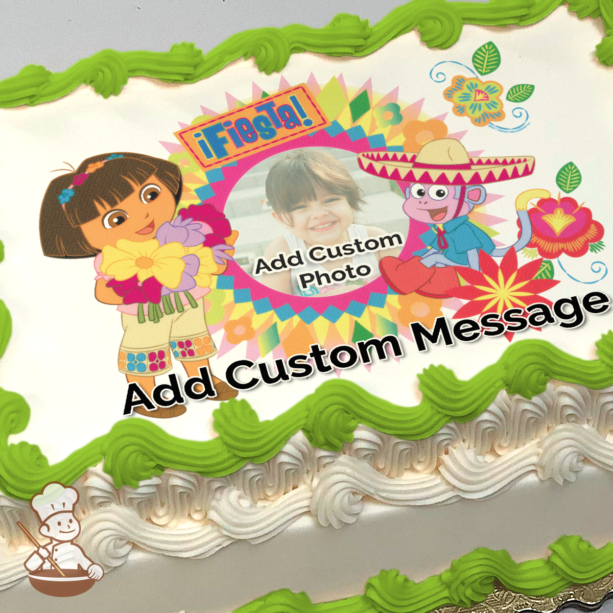 Dora & Boots Cake $299 (10 inch) • Temptation Cakes | Temptation Cakes