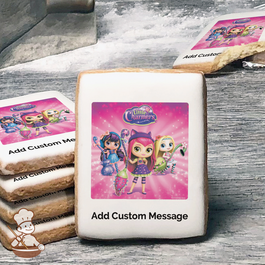 Little Charmers Custom Message Cookies (Rectangle)