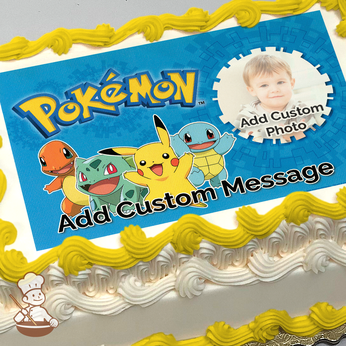 POKEMON EDIBLE ICING CAKE TOPPER PARTY IMAGE FROSTING SHEET | eBay