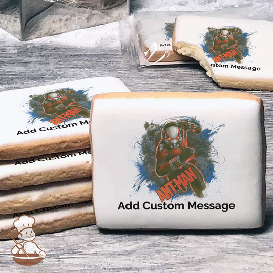 Marvels AntMan Heist Custom Message Cookies (Rectangle)