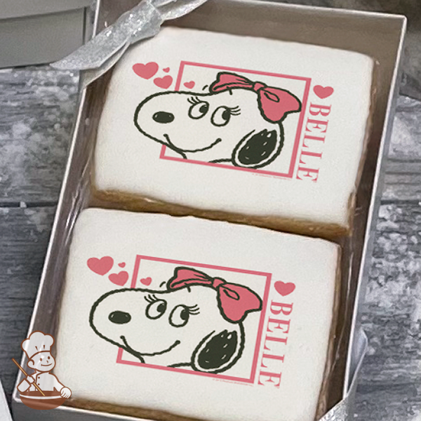 Peanuts Belle Cookie Gift Box (Rectangle)