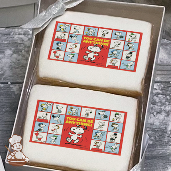 Peanuts You Can Be Anything Cookie Gift Box (Rectangle)