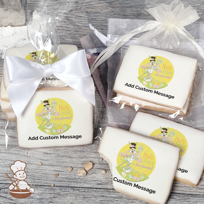 Looney Tunes Happy Easter Everybunny Custom Message Cookies (Rectangle)