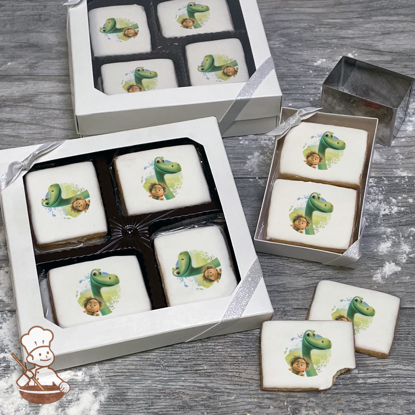 The Good Dinosaur Arlo and Spot Cookie Gift Box (Rectangle)