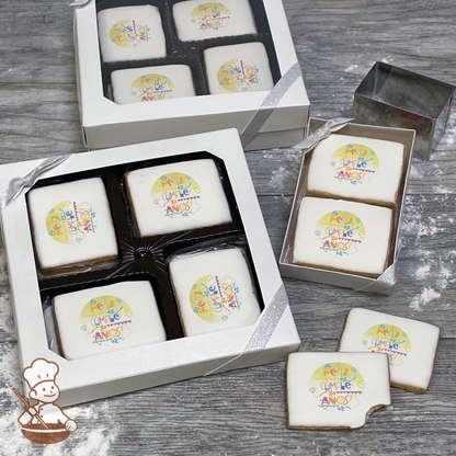 Feliz Cumpleanos Cookie Gift Box (Rectangle)