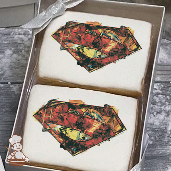 Superman Hope Cookie Gift Box (Rectangle)