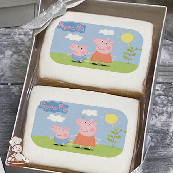 Peppa Pig Cookie Gift Box (Rectangle)