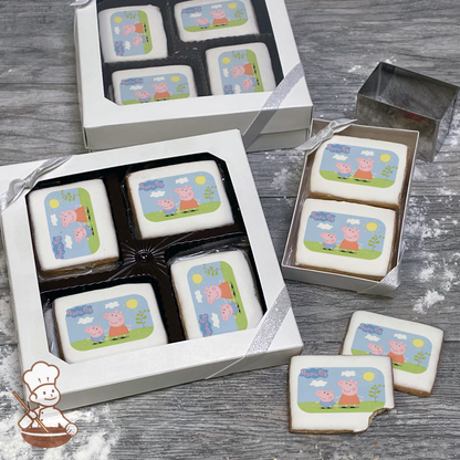 Peppa Pig Cookie Gift Box (Rectangle)