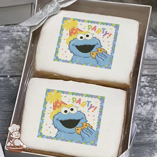 Sesame Street Party Cookie Gift Box (Rectangle)