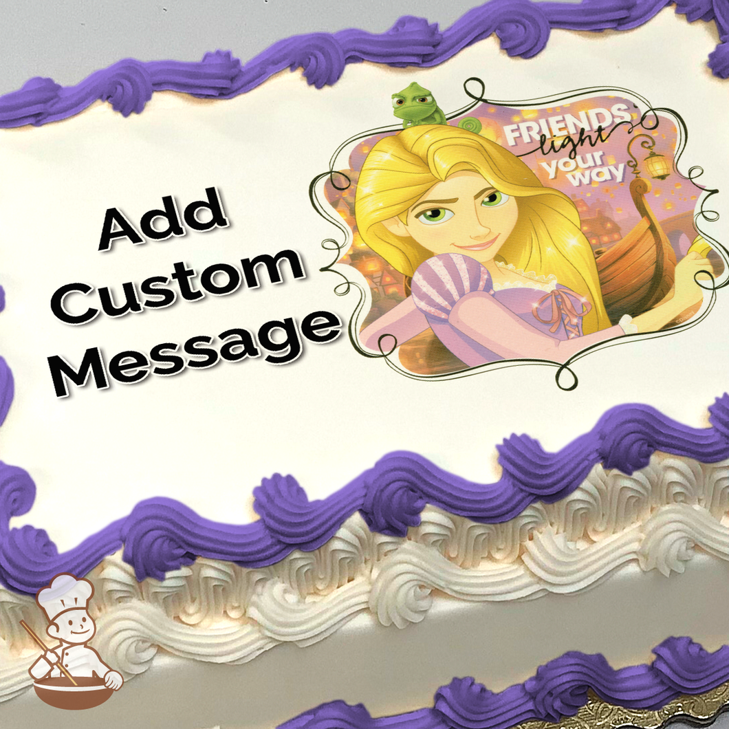 Rapunzel Birthday Cake – With Sprinkles on Top