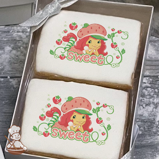 Strawberry Shortcake Sweet Cookie Gift Box (Rectangle)