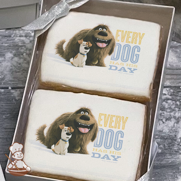 Secret Life of Pets Max and Duke Cookie Gift Box (Rectangle)