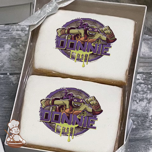 Ninja Turtles Donatello Cookie Gift Box (Rectangle)