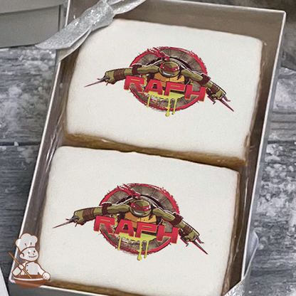 Ninja Turtles Raphael Cookie Gift Box (Rectangle)