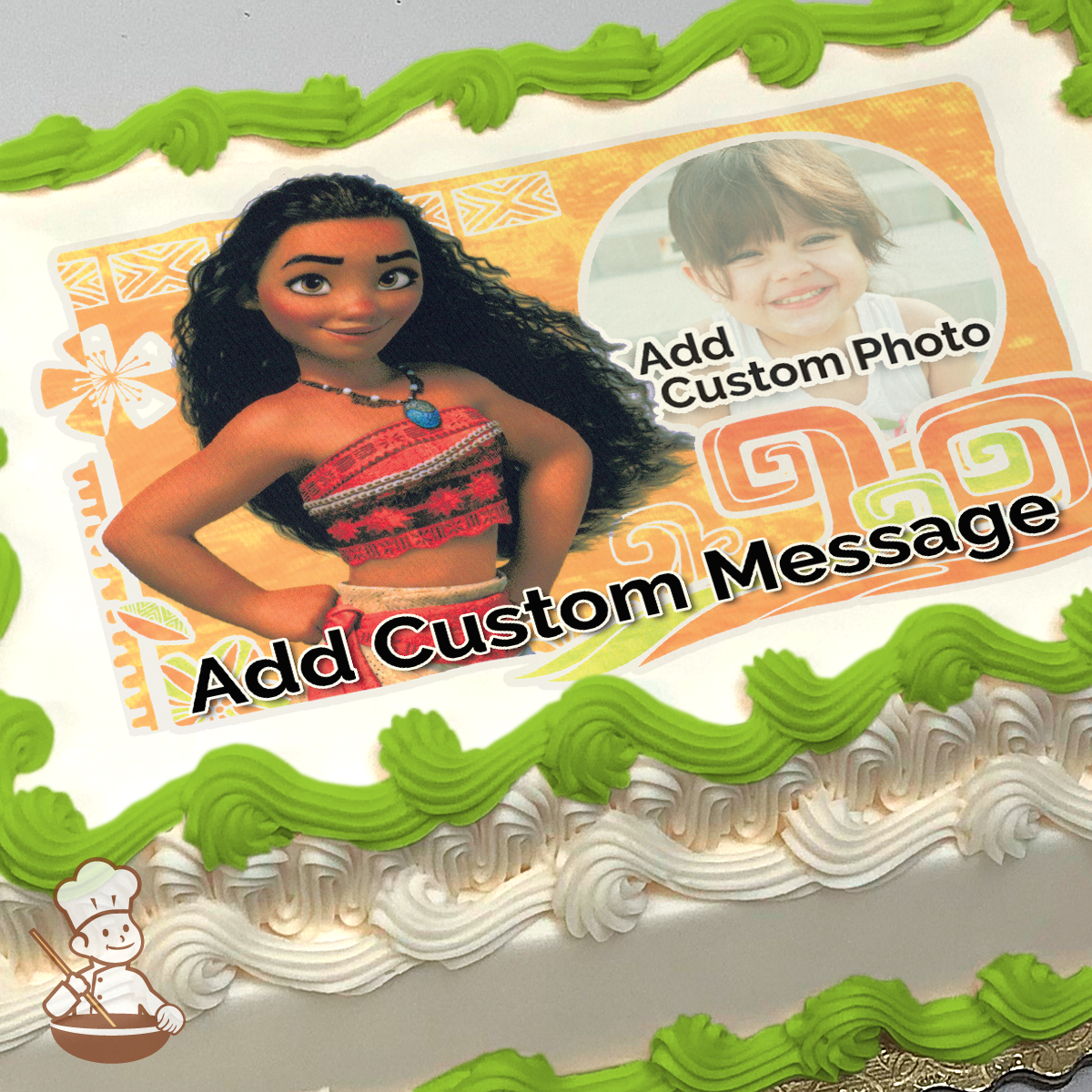 Do It Yourself Moana Birthday Cake | Disney Birthday Cake