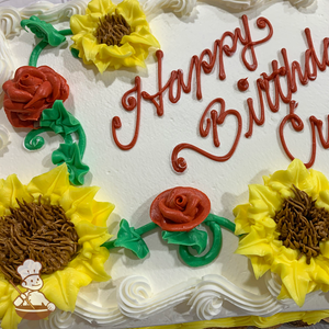 19 Gorgeous Sunflower Cake Designs | Bridal Shower 101