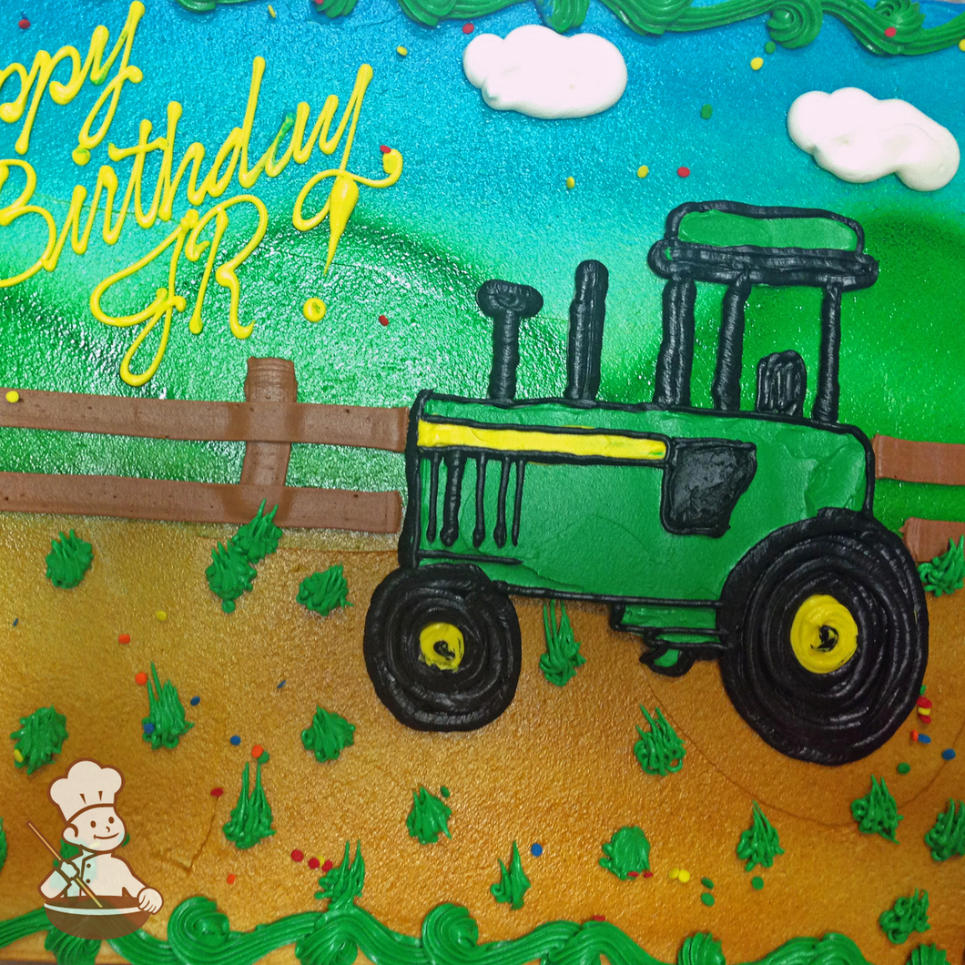 Tractor Birthday Cake – Freed's Bakery