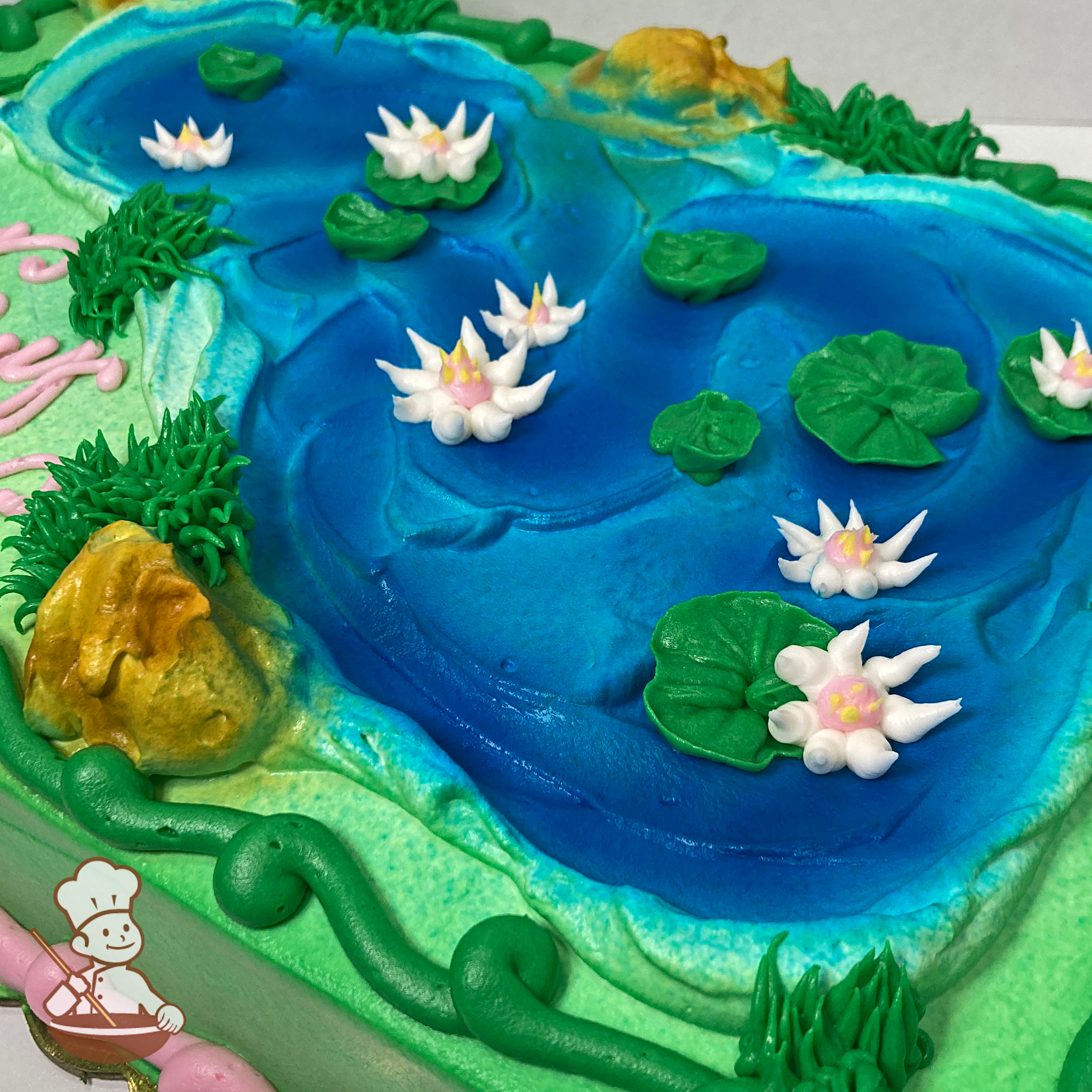 Lily Pond Cake – Chipper & Cheeky